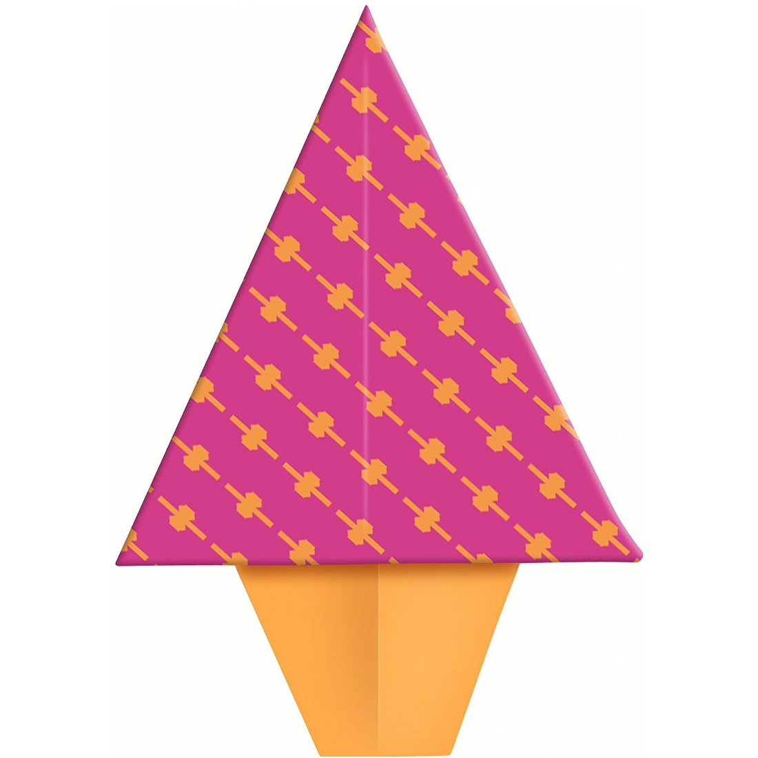 Mini Papel Origami Neon Avenue Mandarine