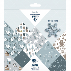 Papel Origami Polar Natal