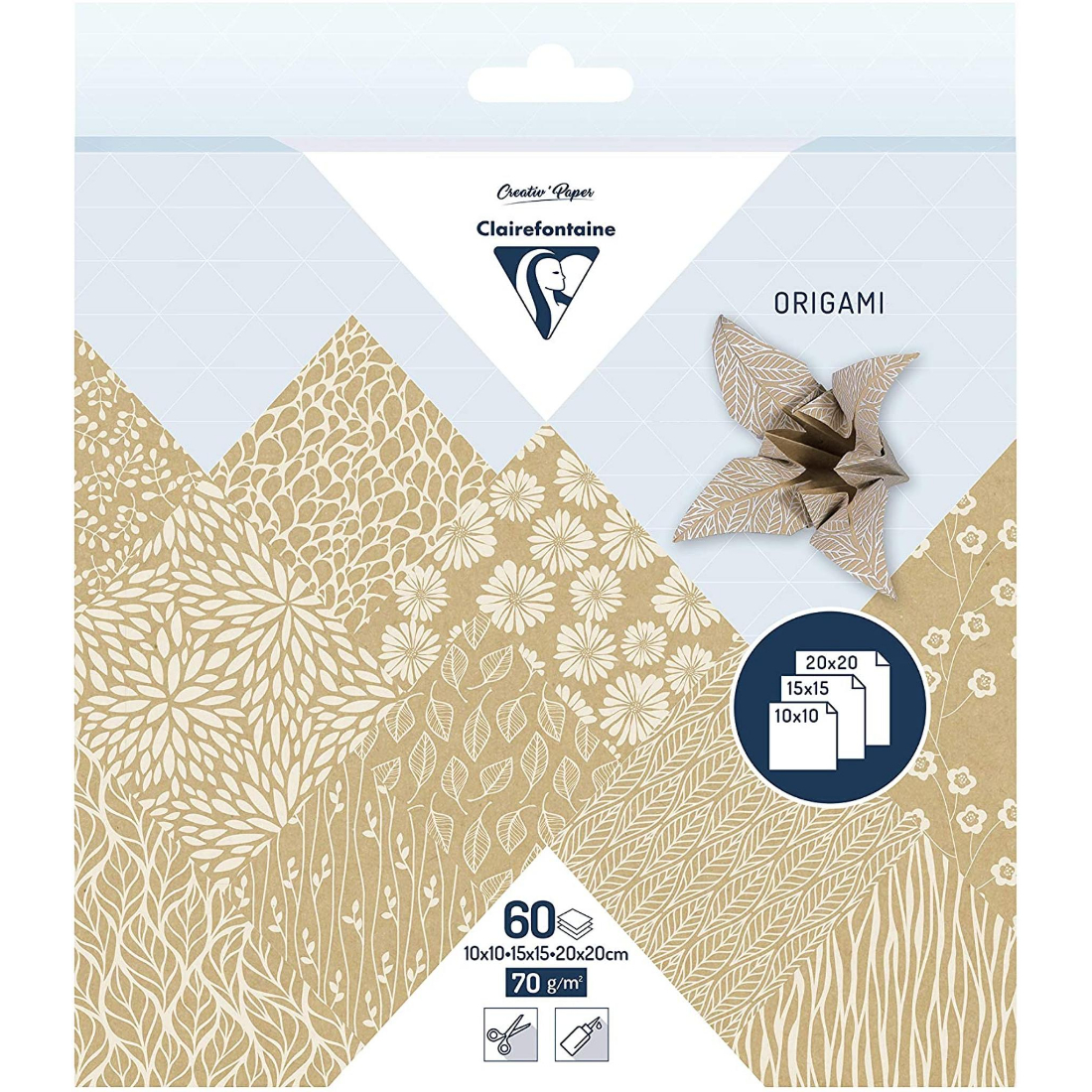 Papel Origami Pouch clairefontaine