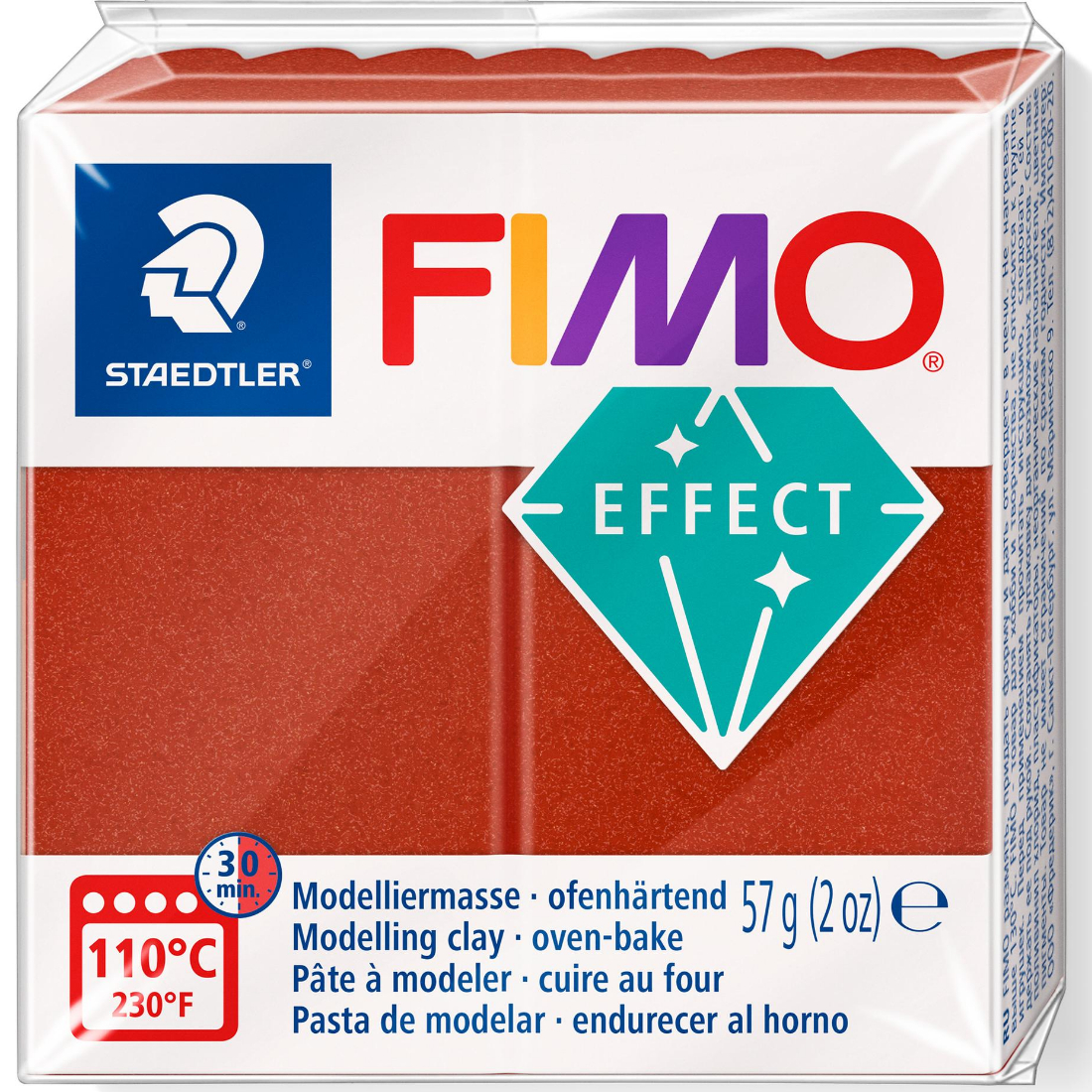 Pasta de Modelar FIMO Effect Metallic staedtler