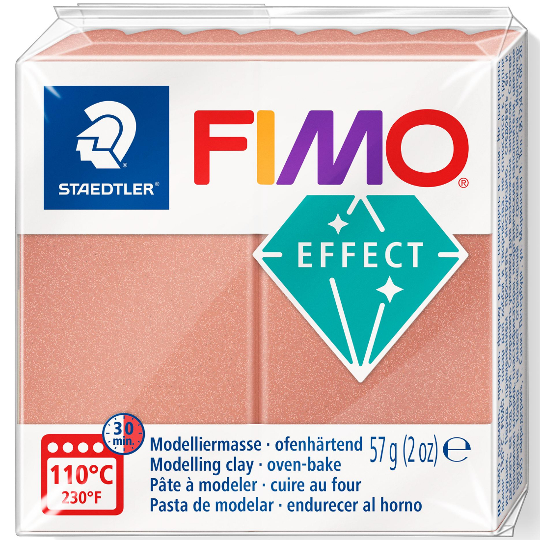 Pasta de Modelar FIMO Effect Pearl staedtler