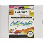 Set Iniciação Caligrafia Aguarela Ink Colorex
