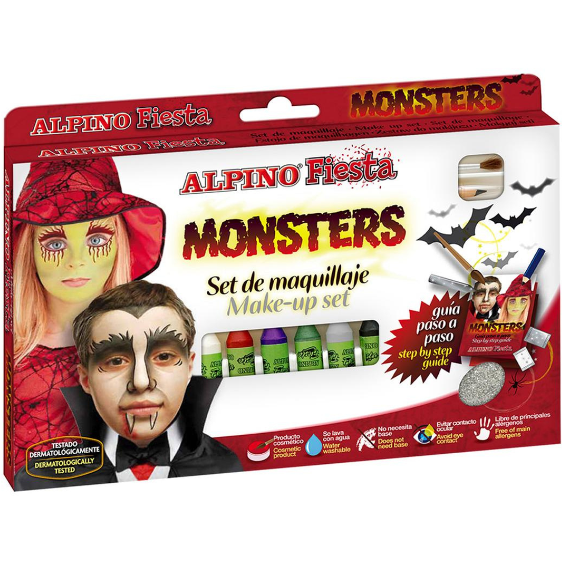 Set Maquilhagem Fiesta Monsters | Livro
