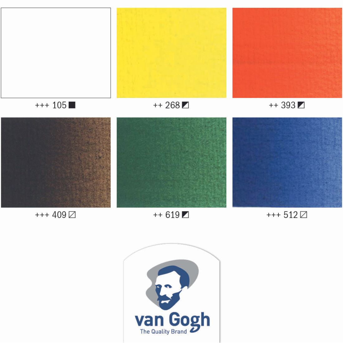 Conjunto Óleo Van Gogh 6X20ml