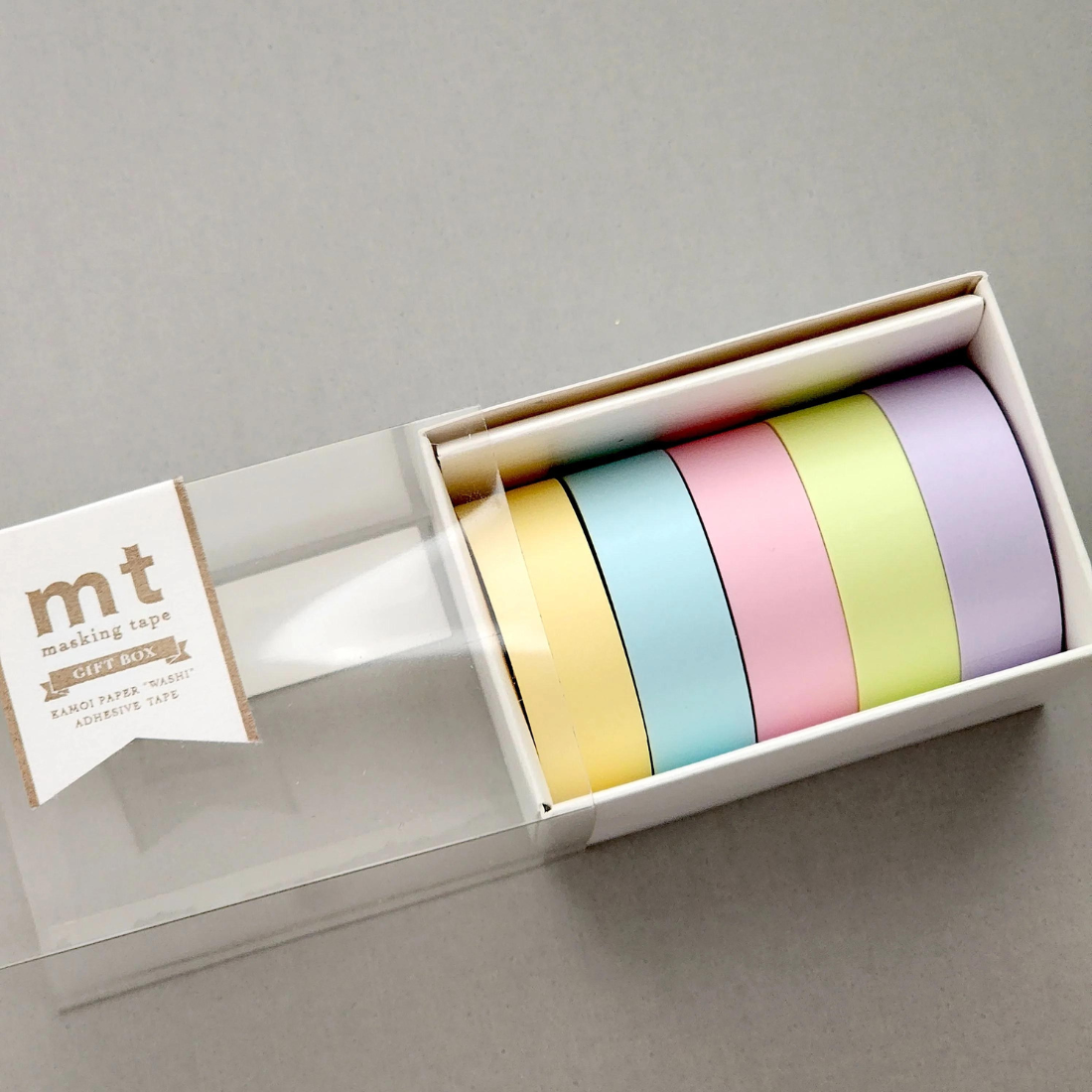 Set Washi Tape Pastel II MT05G007Z | 5 Peças