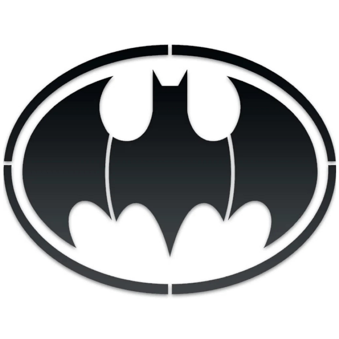 Stencil Super Herói Batman STM-702 17X21cm litoarte