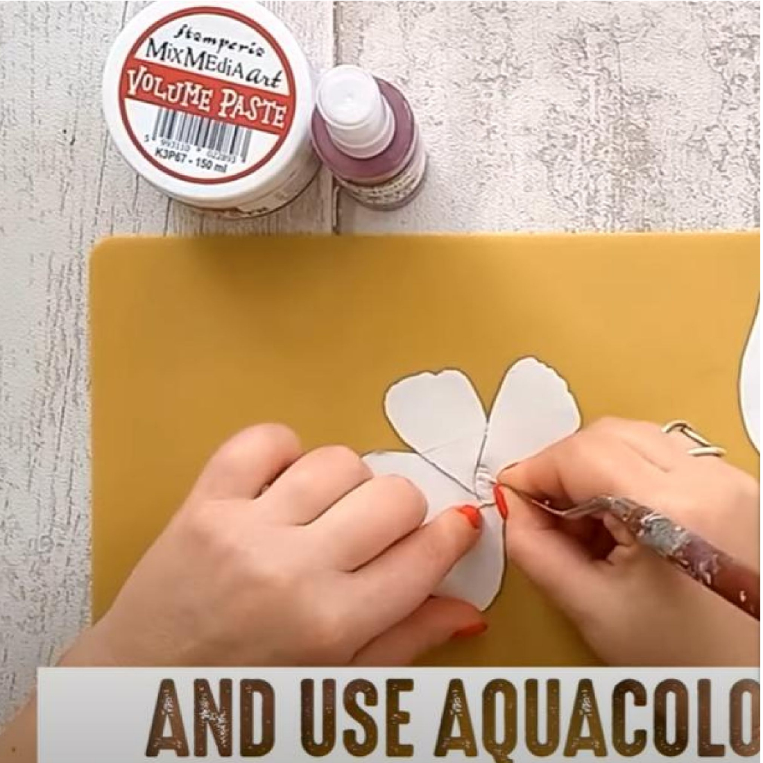 Tinta AquaColor Spray Mix Média stamperia