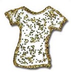 Tinta Fashion Dimencional Imagem Glitter gold 25403