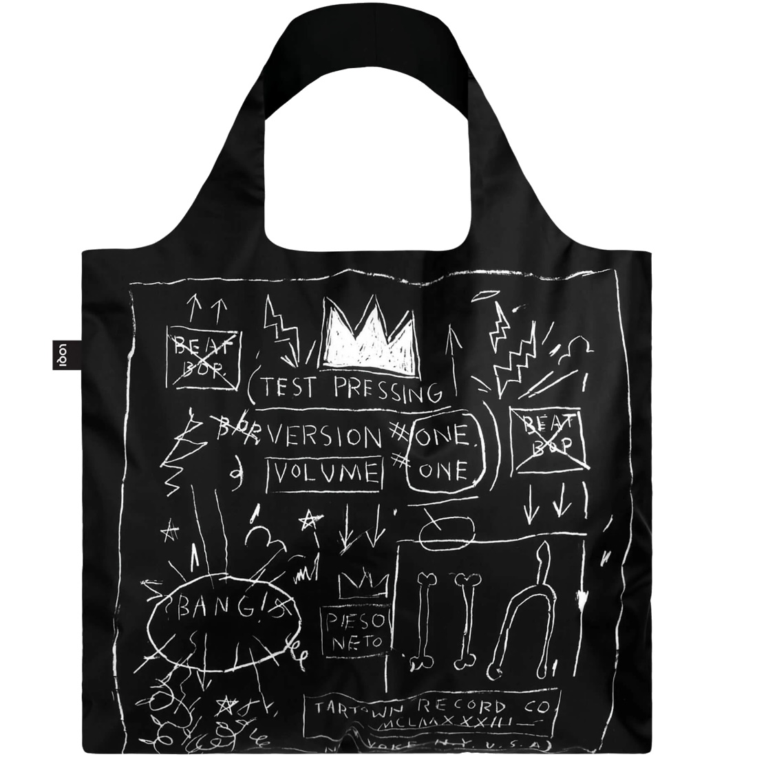 Tote Bag Jean Michel Basquiat  Crown Loqi