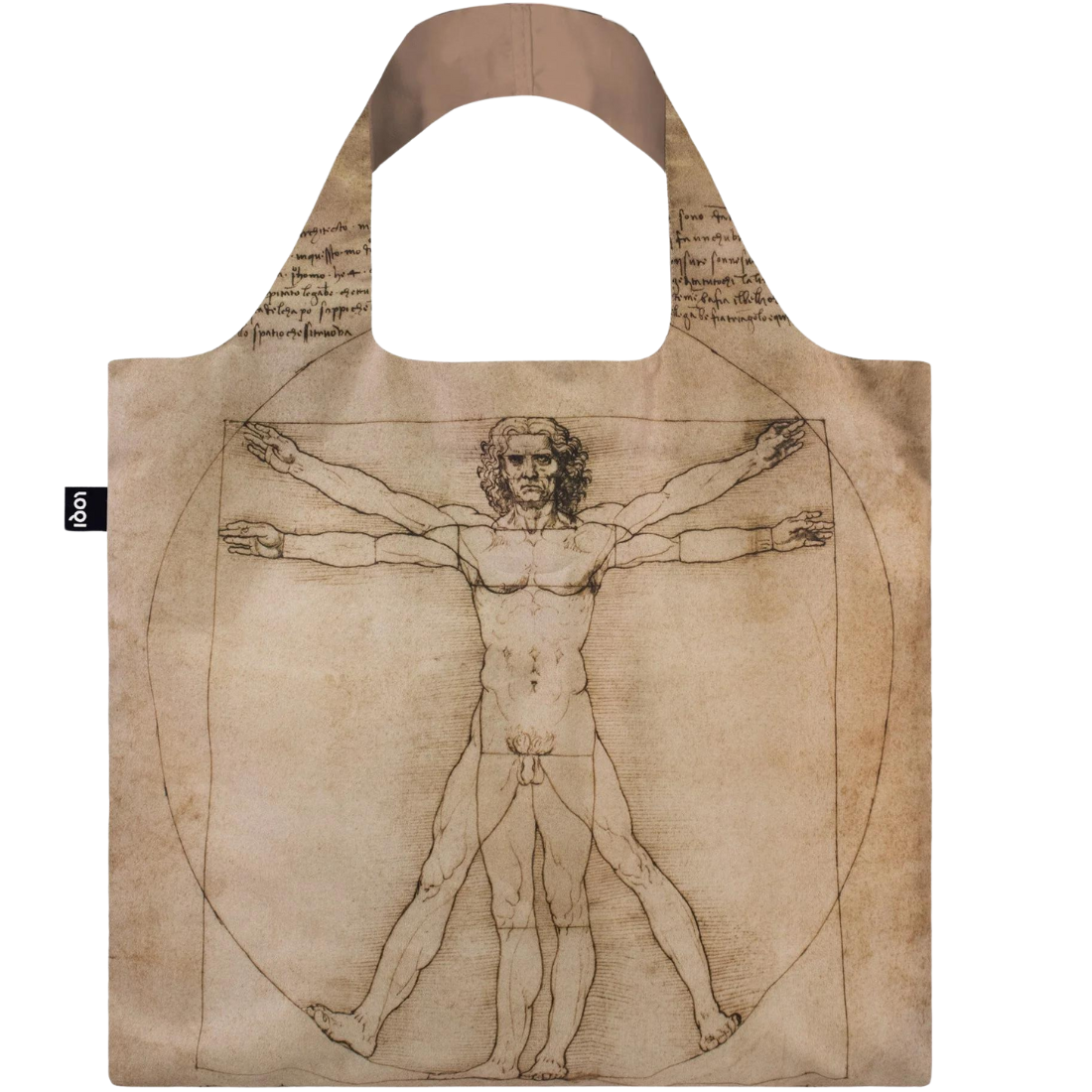 Tote Bag Leonardo da Vinci | The Vitruvian Man