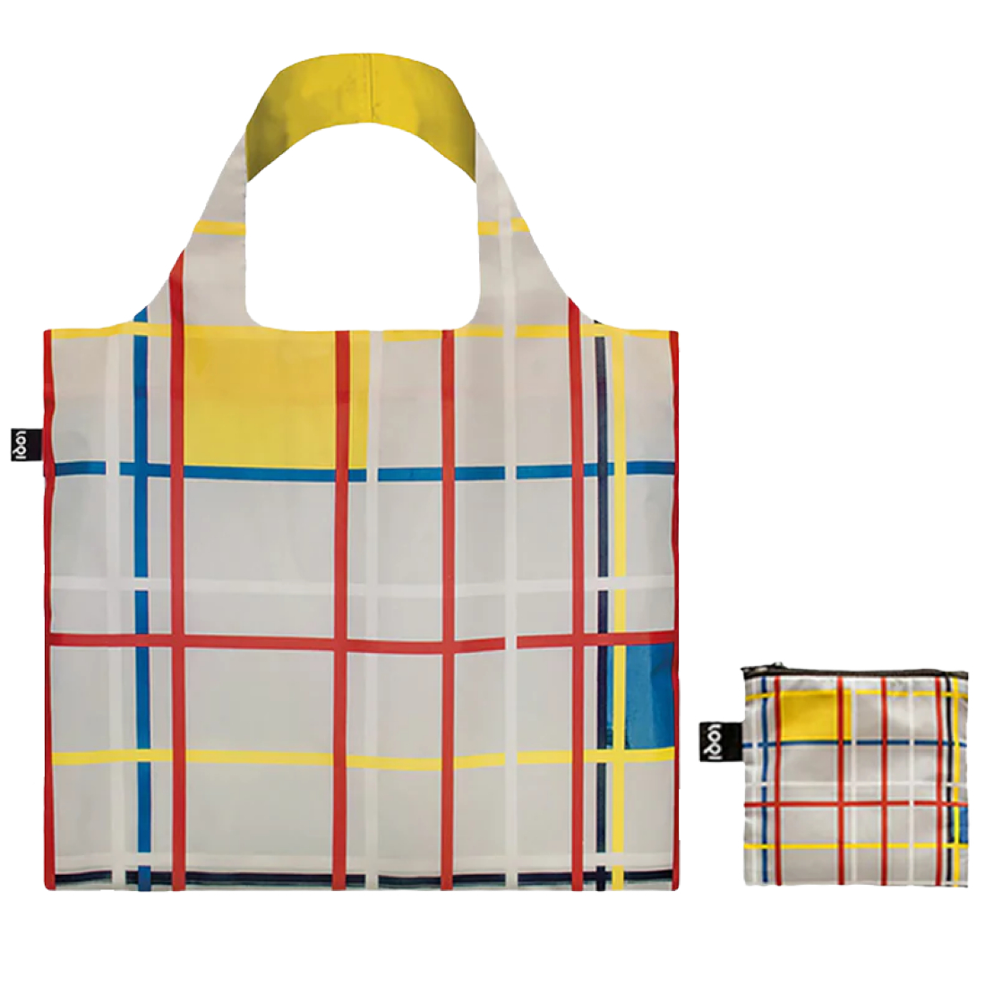 Tote Bag Piet Mondrian  New York City 3 Loqi