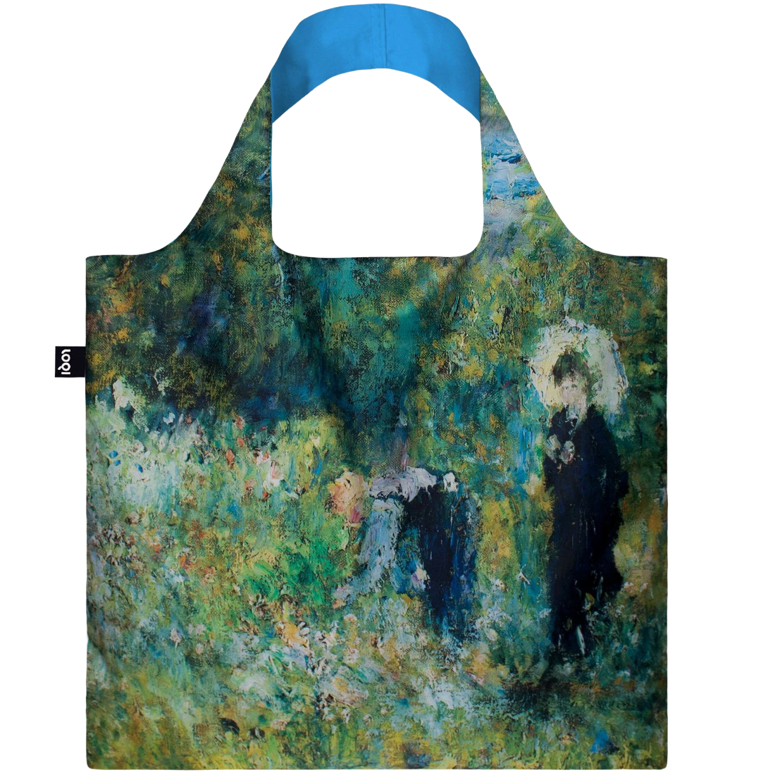 Tote Bag Renoir Woman With a Parasol in a Garden Loqi