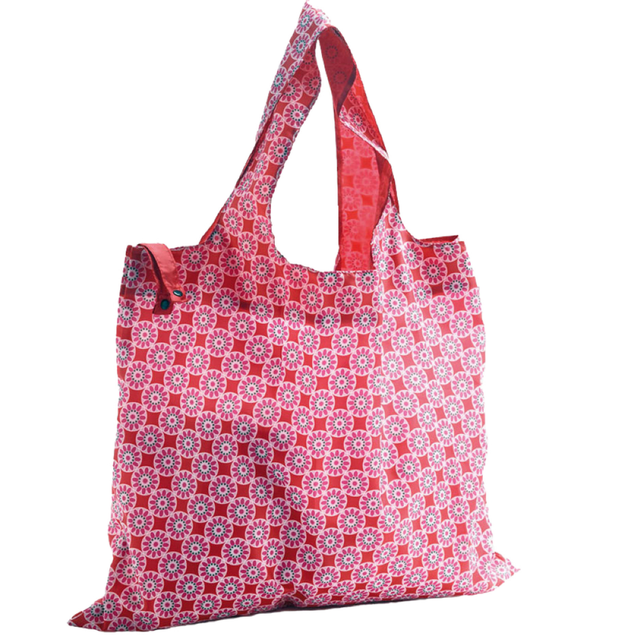 Tote Bag Tile Rosa  Vermelho 48,5X42cm CEDON 01