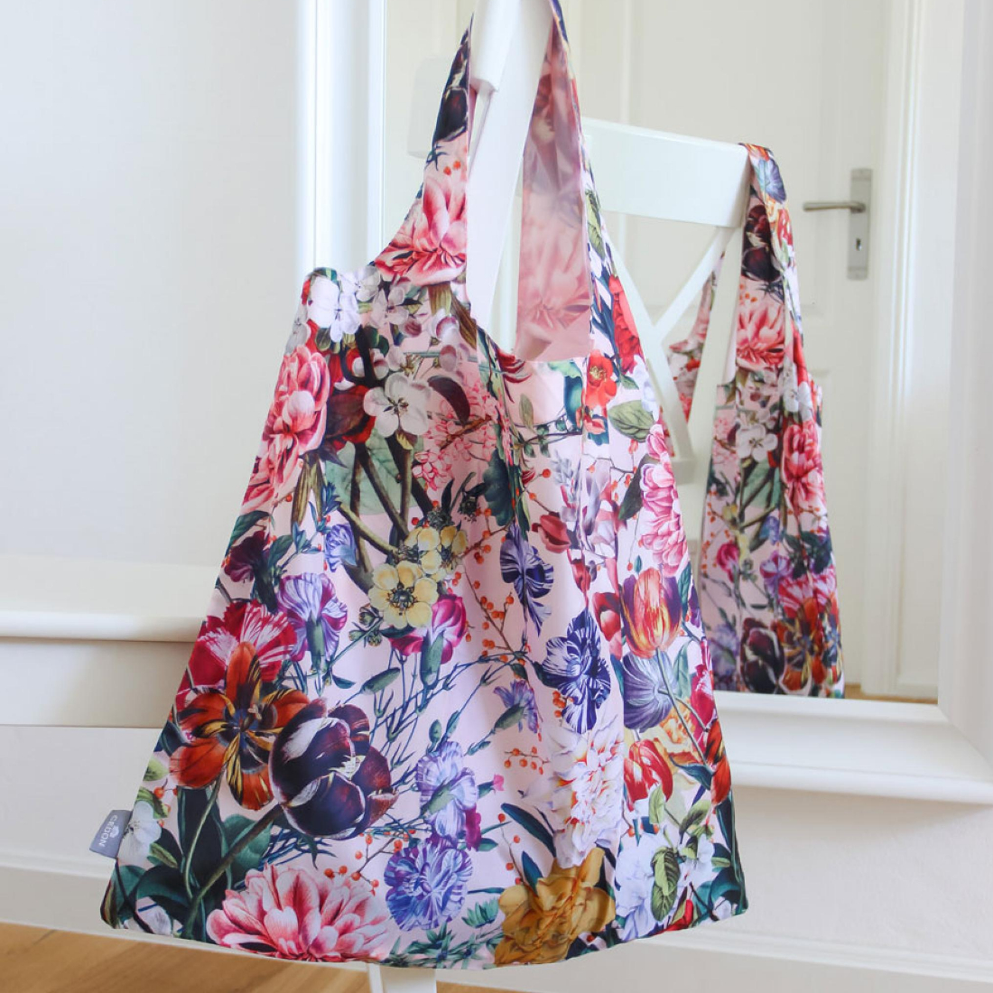 Tote Bag XL Floral Greenting CEDON