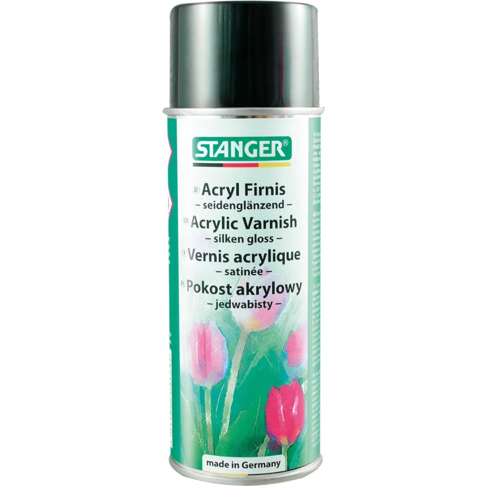 Verniz Spray Acrílico Acetinado da STANGER