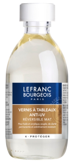 Verniz Acrílico Mate Anti UV para Quadros 250ml Lefranc & Bourgeois