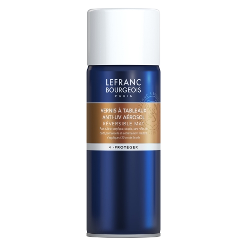 Verniz Spray Acrílico Mate Anti UV para Quadros 400ml Lefranc & Bourgeois
