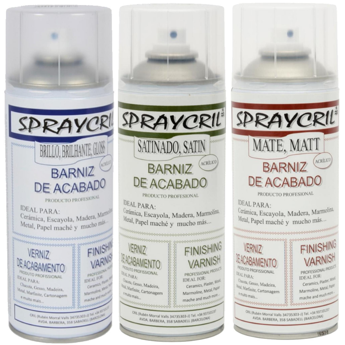 Verniz Spray Profissional Spraycril provoca arte