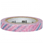 Washi Tape EX Pink Flower Stripe MTEX1P176Z