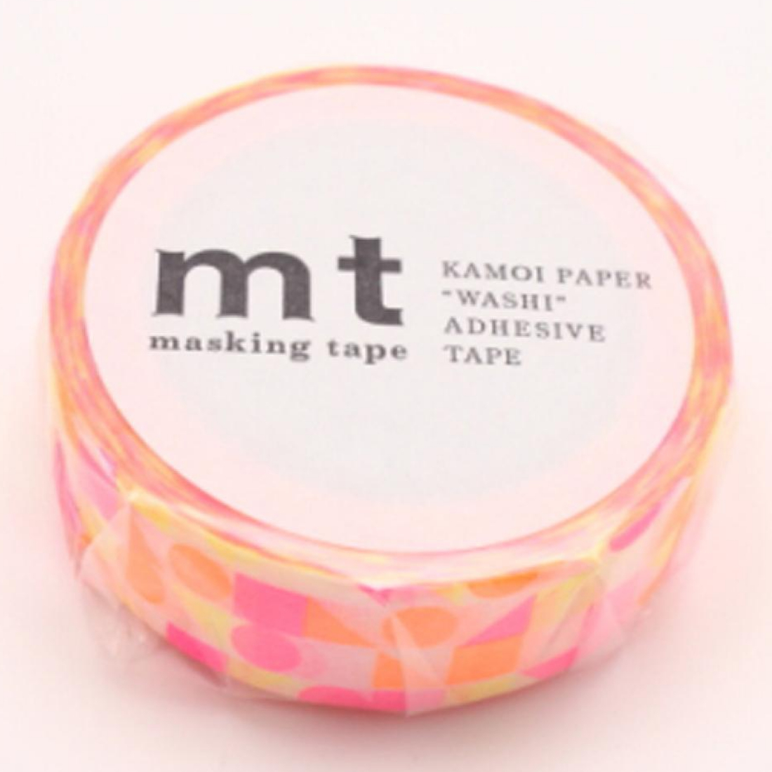 Washi Tape Maru Sankaku Shikaku Pink MT01D297Z mt masking tape